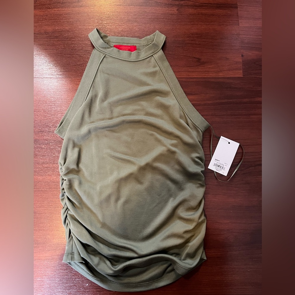 Jlo green tank top